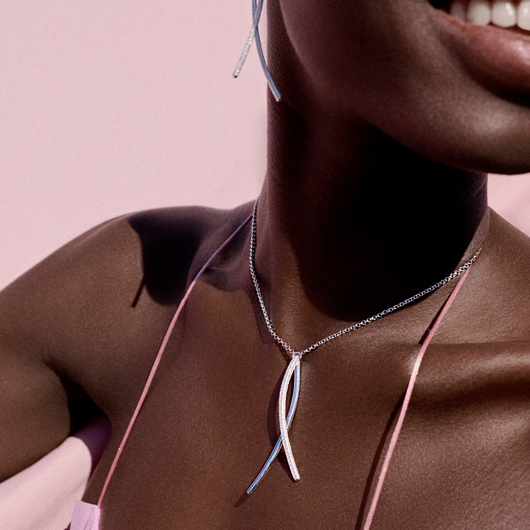 Rosato Bianca short necklace - Silver
