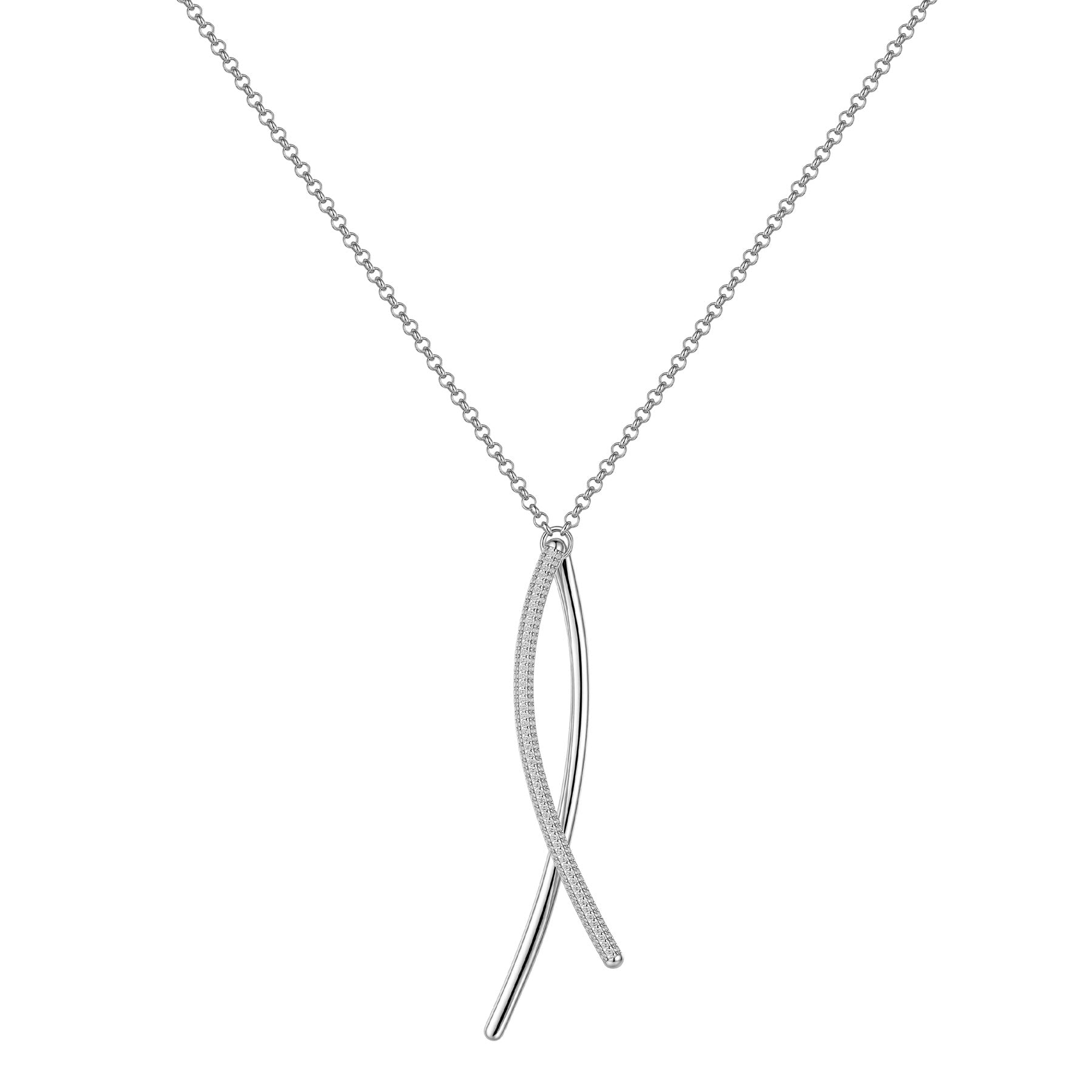 Rosato Bianca short necklace - Silver