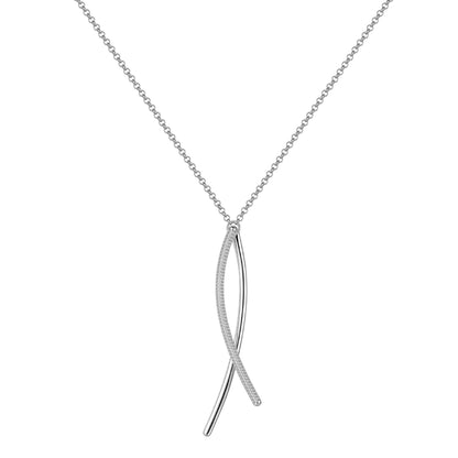Rosato Bianca short necklace - Silver