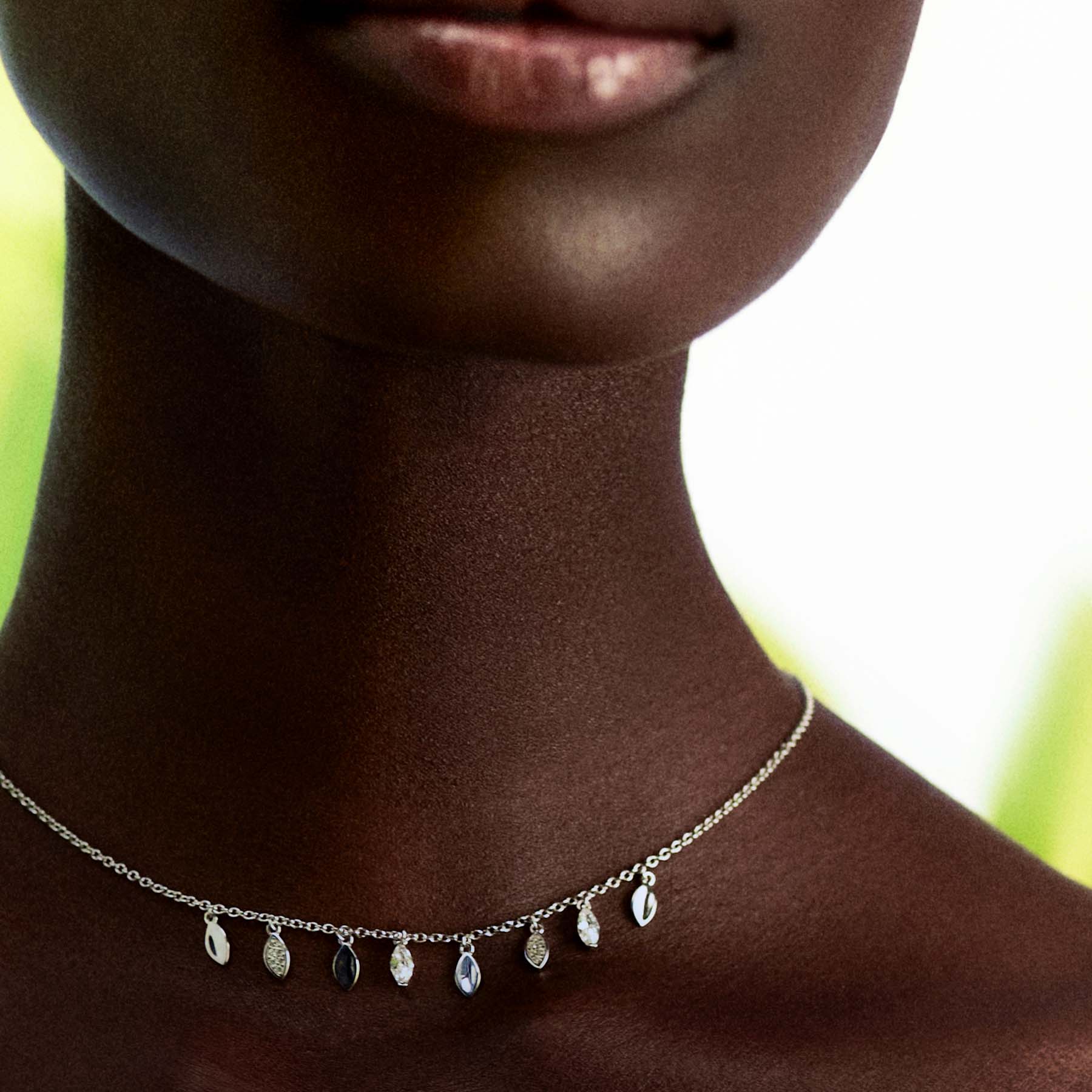 Rosato gaia Short necklace - Silver