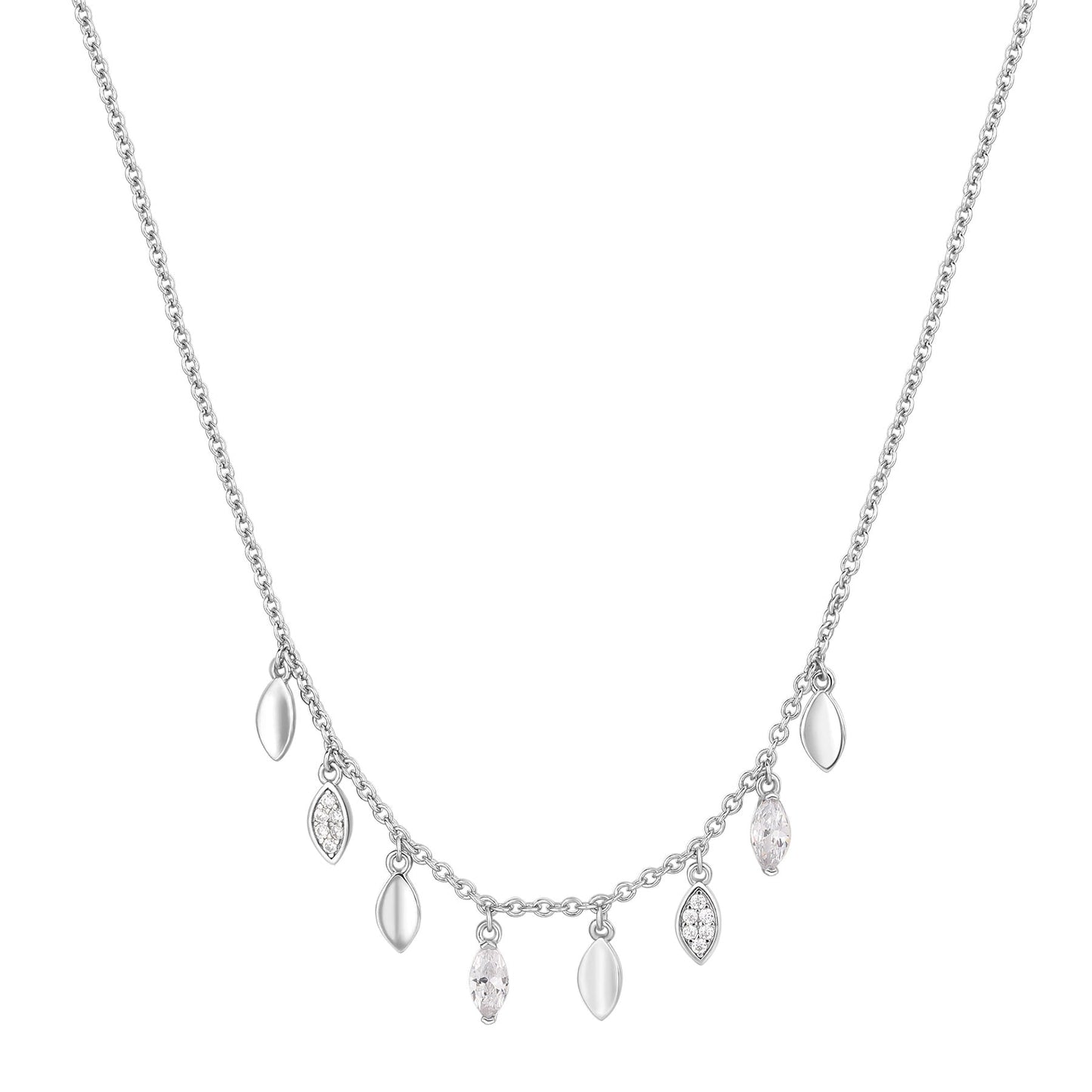 Rosato gaia Short necklace - Silver