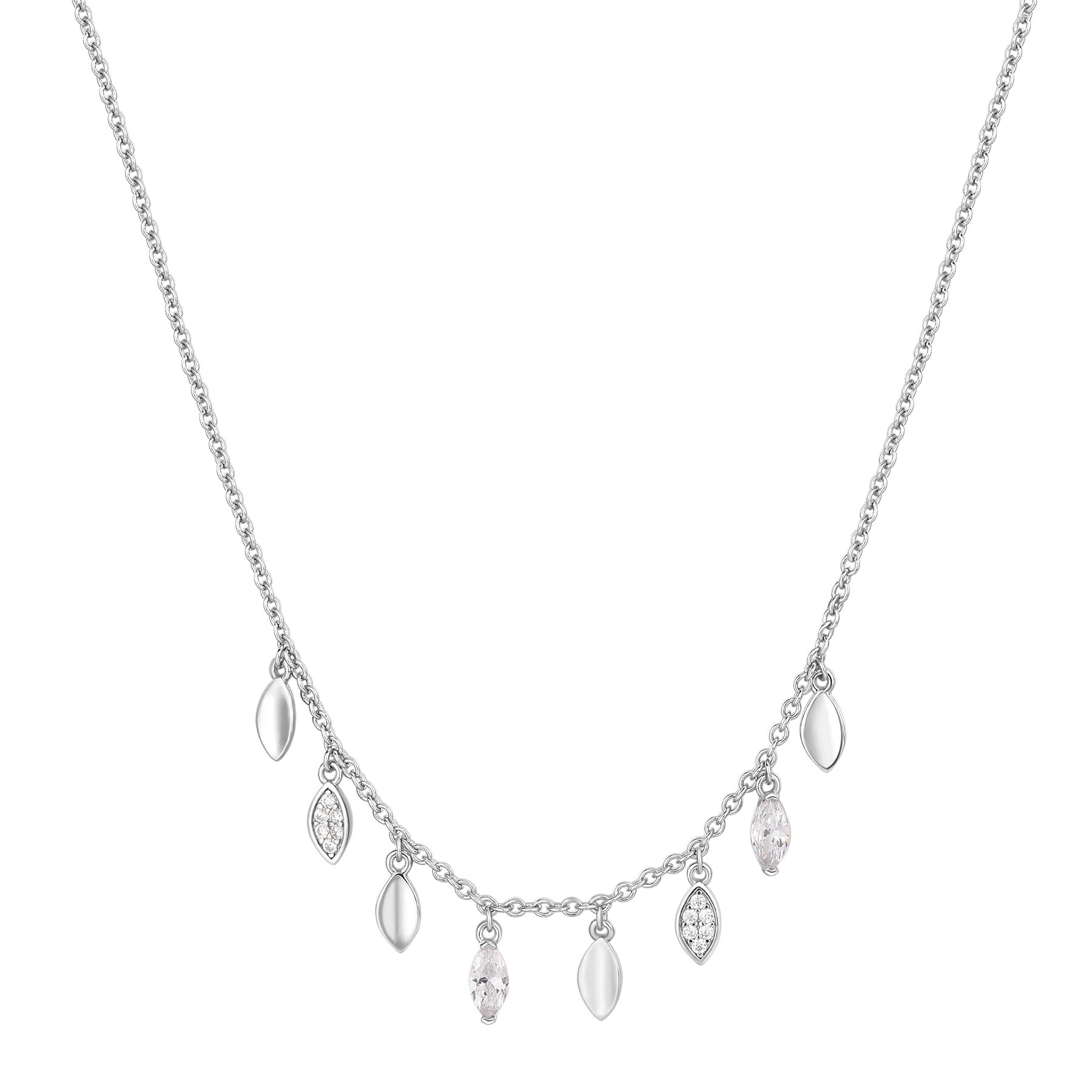 Rosato gaia Short necklace - Silver