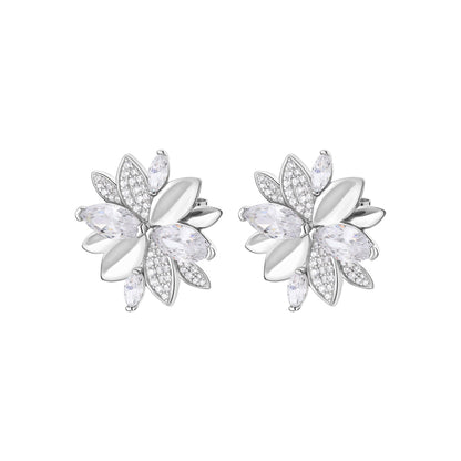 Rosato gaia Lobe earrings - Silver