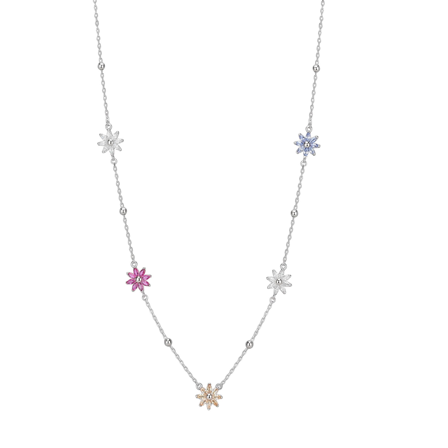 Rosato gaia Short necklace - Silver