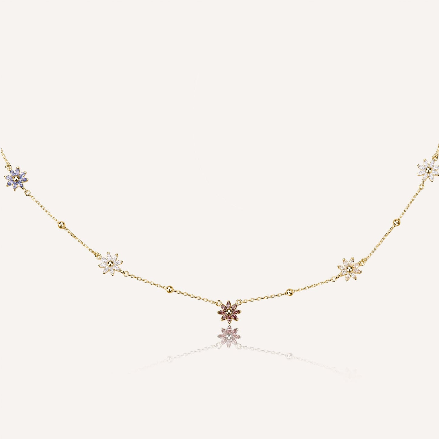 Rosato gaia Short necklace - Yellow Gold