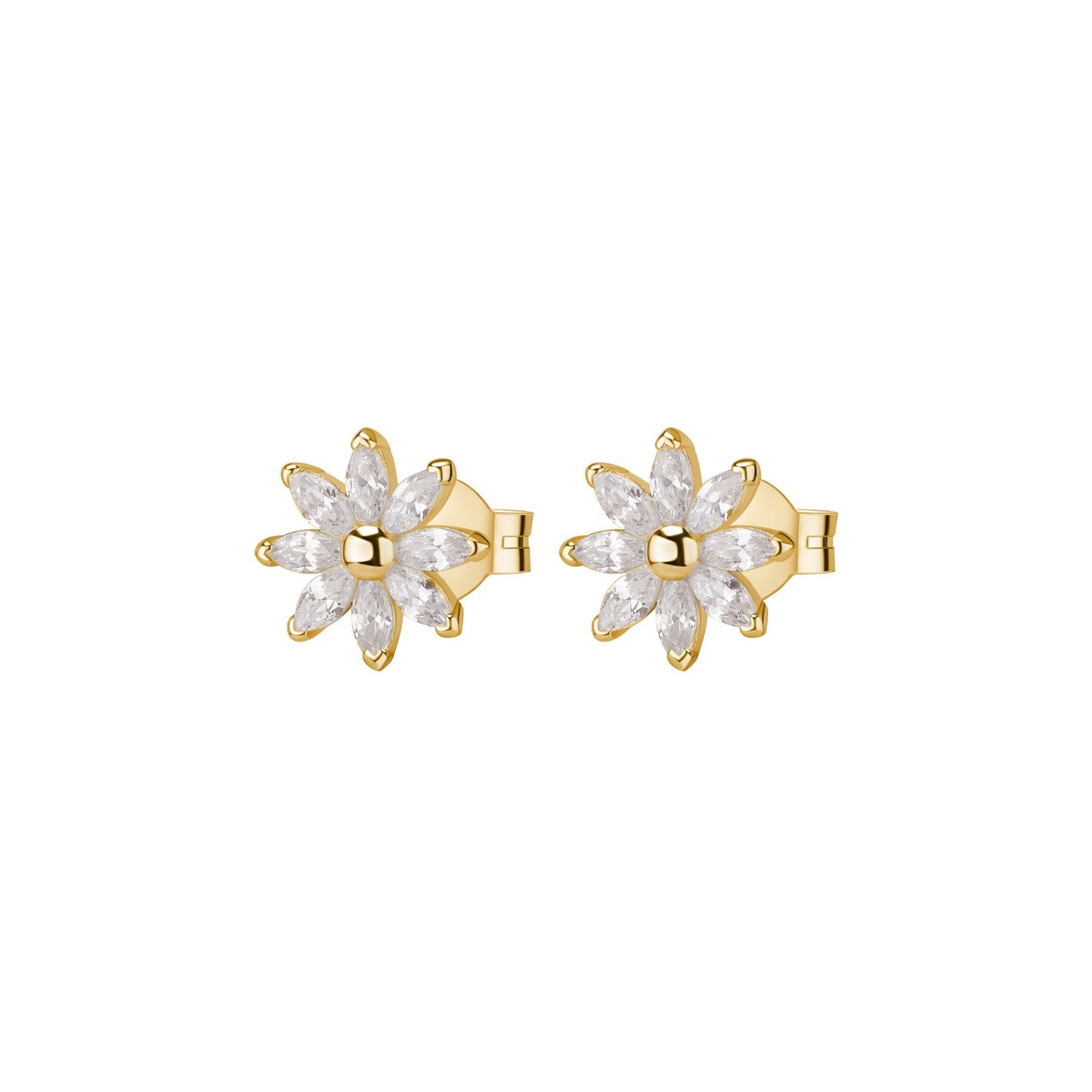 Rosato gaia lobe earrings - Yellow Gold