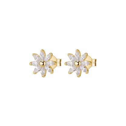 Rosato gaia lobe earrings - Yellow Gold