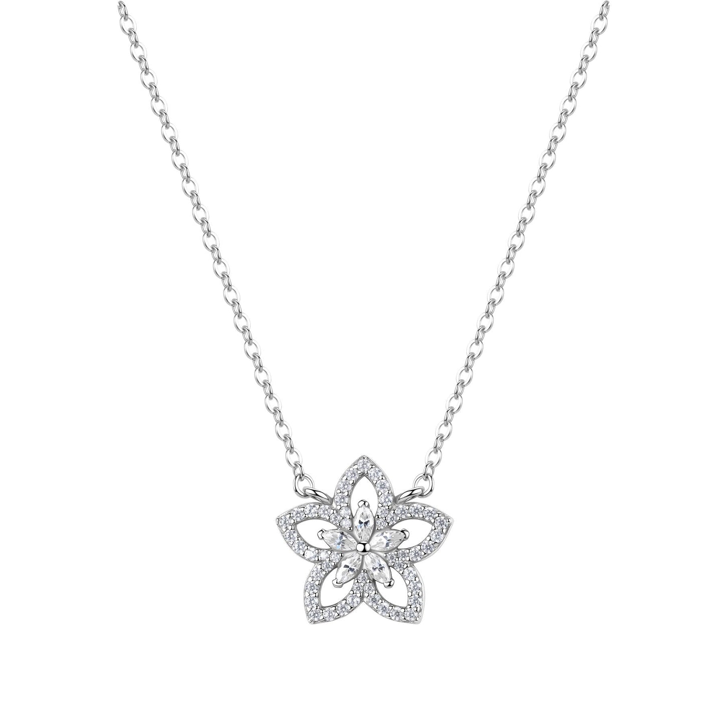 Rosato Gaia short necklace - Silver