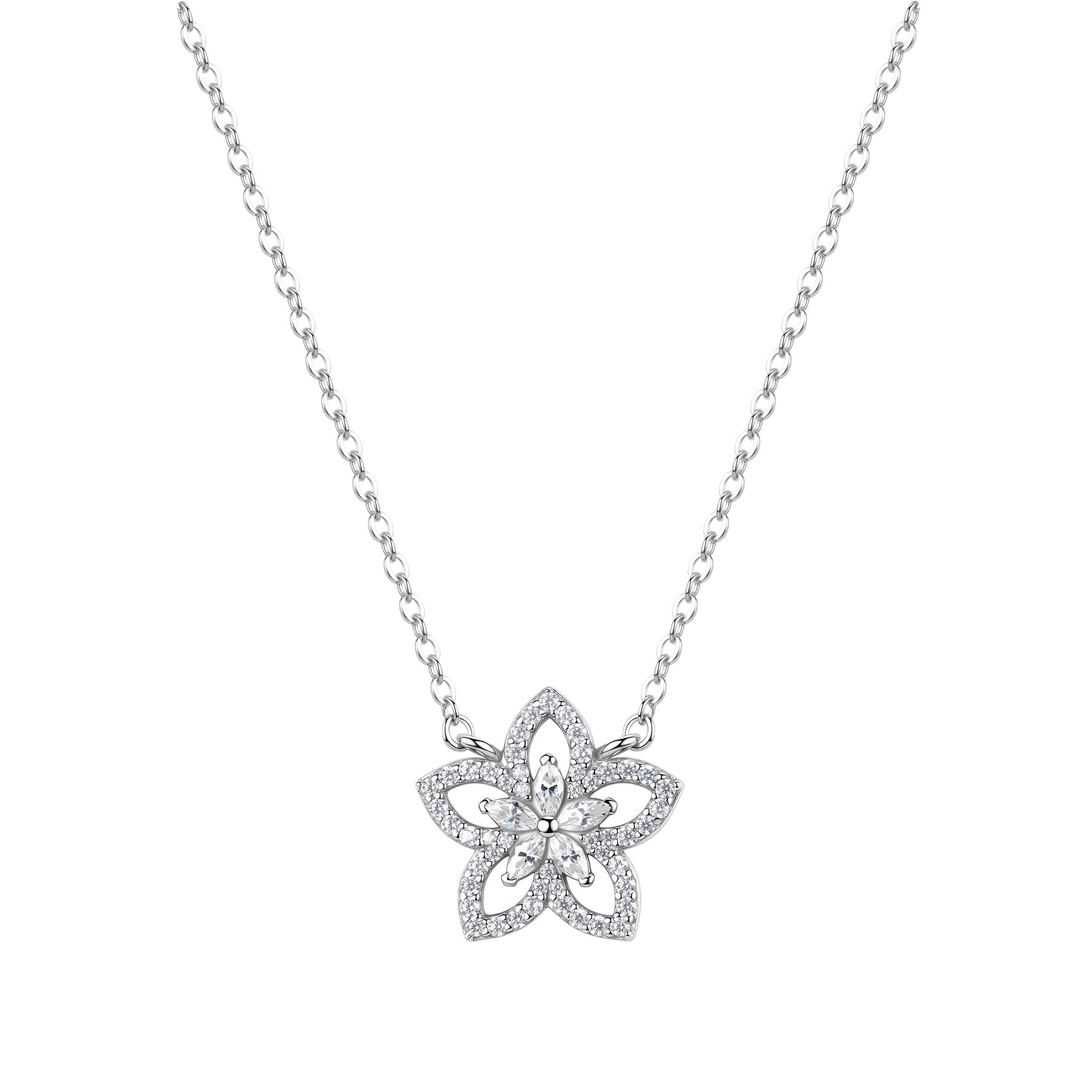 Rosato Gaia short necklace - Silver