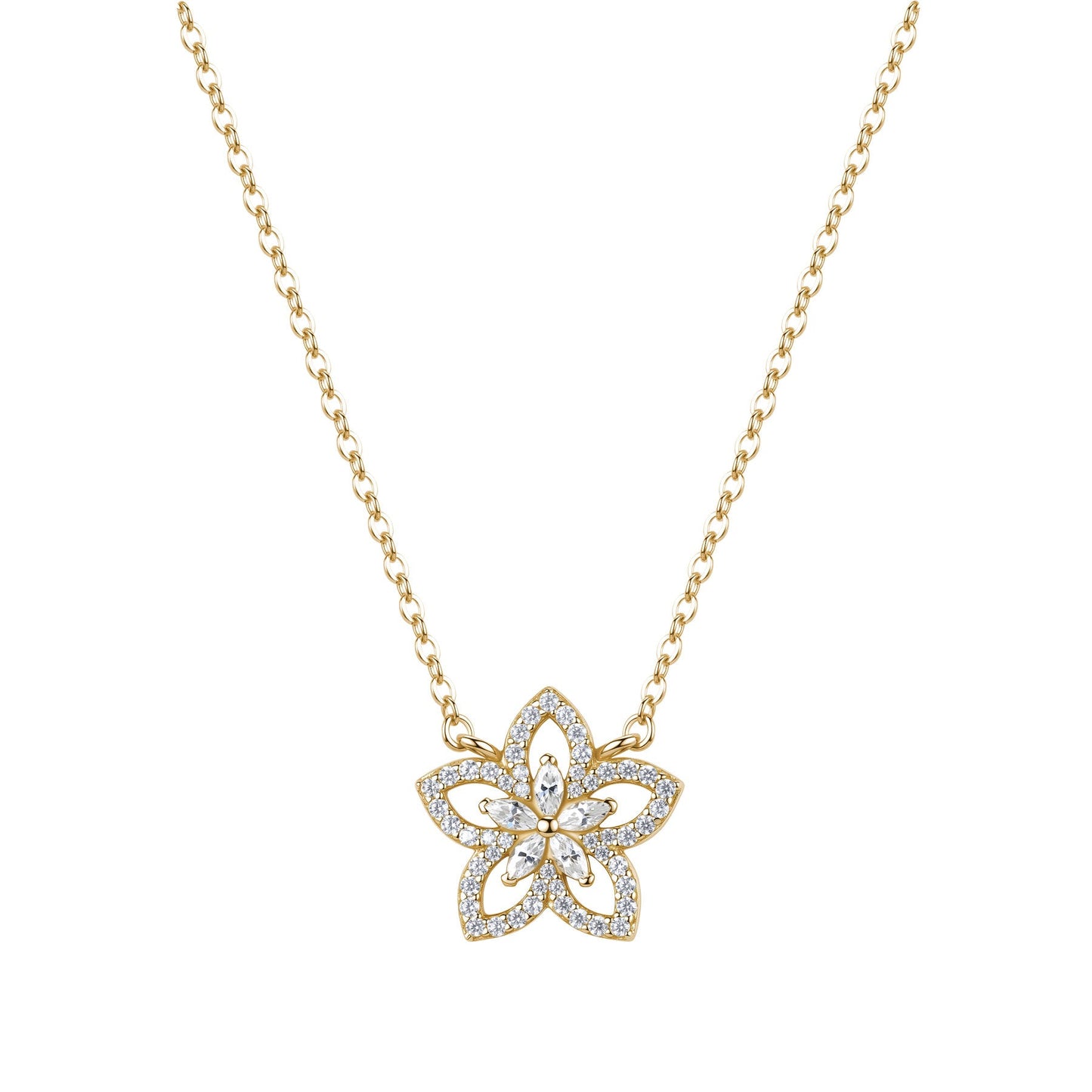 Rosato Gaia short necklace - Yellow Gold