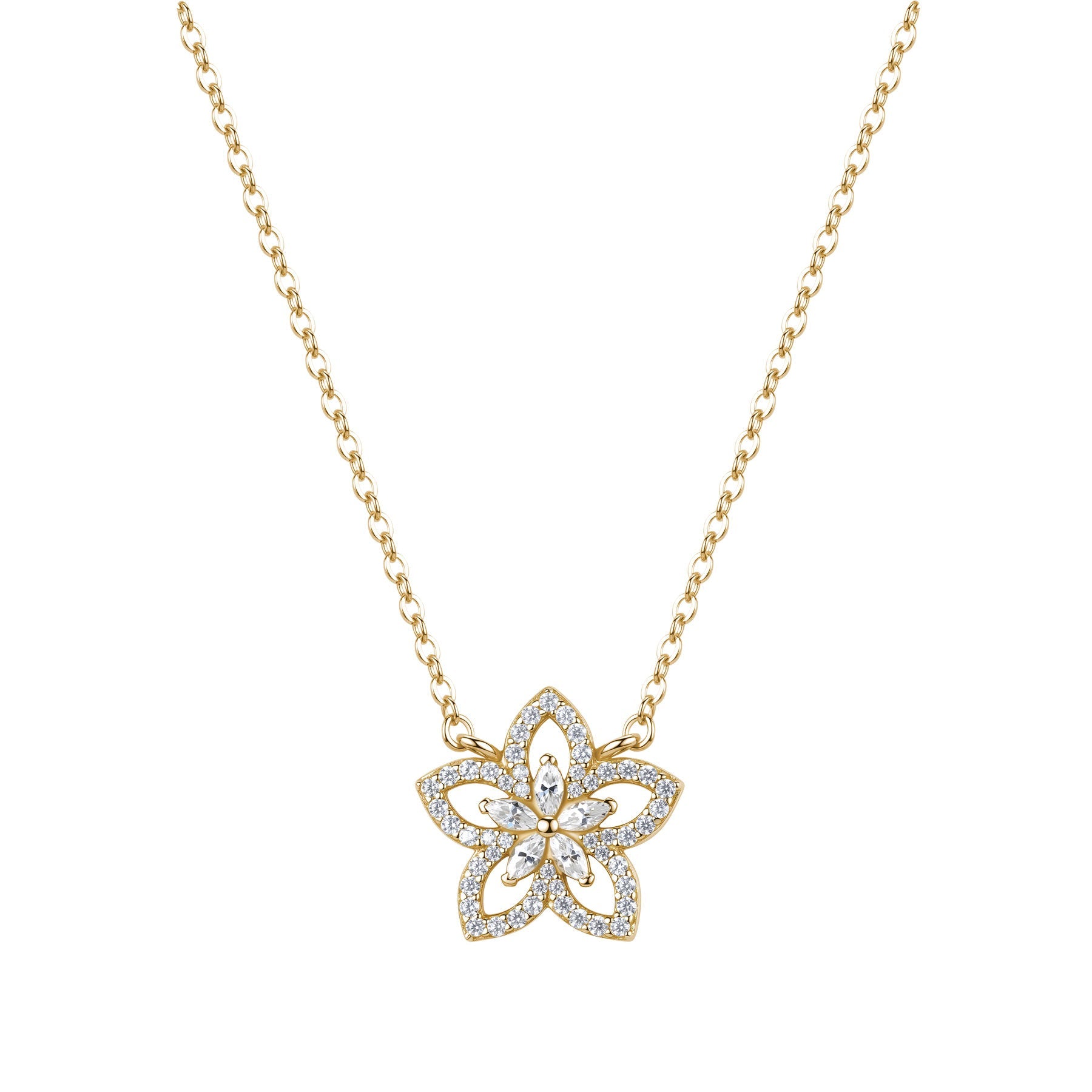 Rosato Gaia short necklace - Yellow Gold