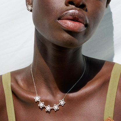 Rosato Gaia short necklace - Silver