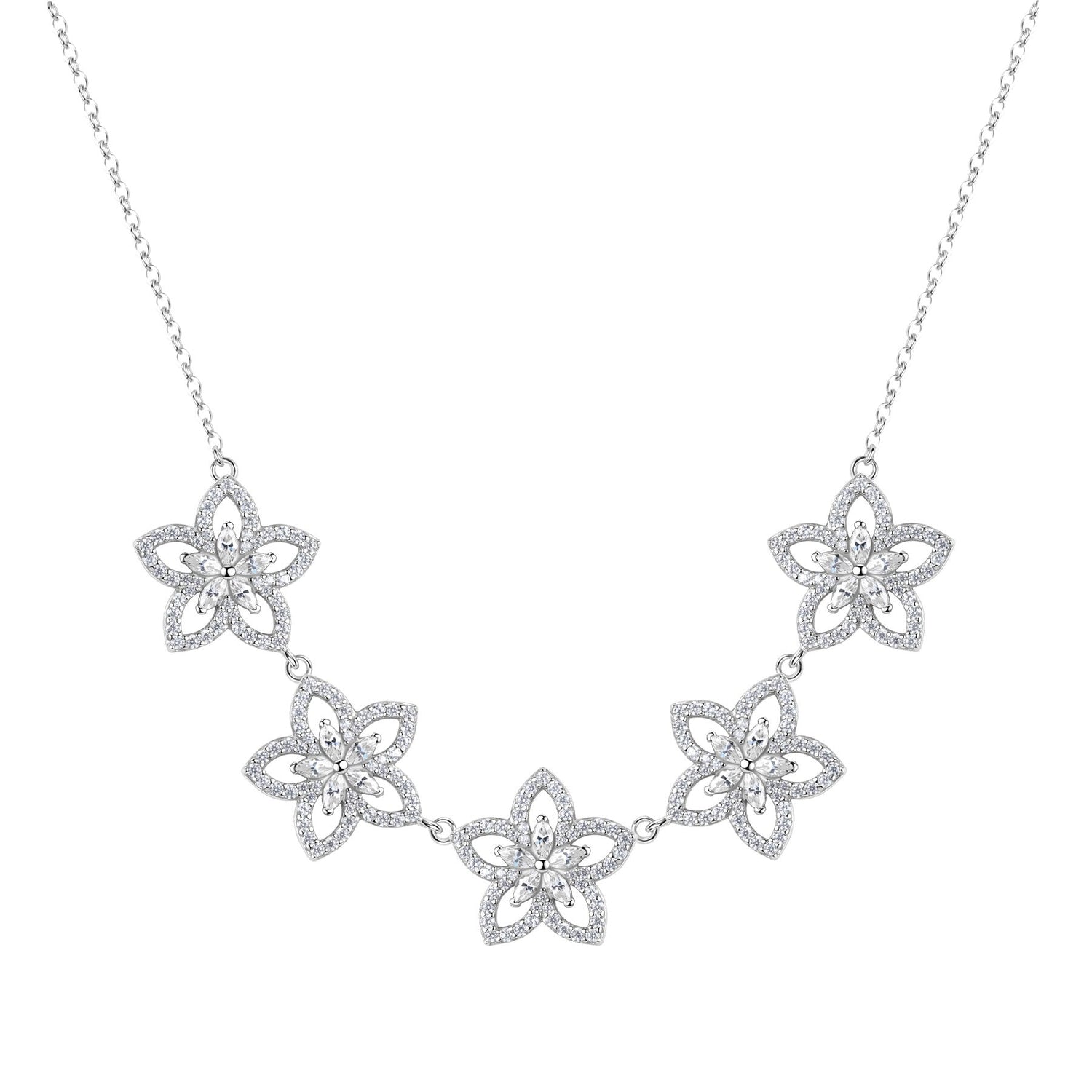 Rosato Gaia short necklace - Silver