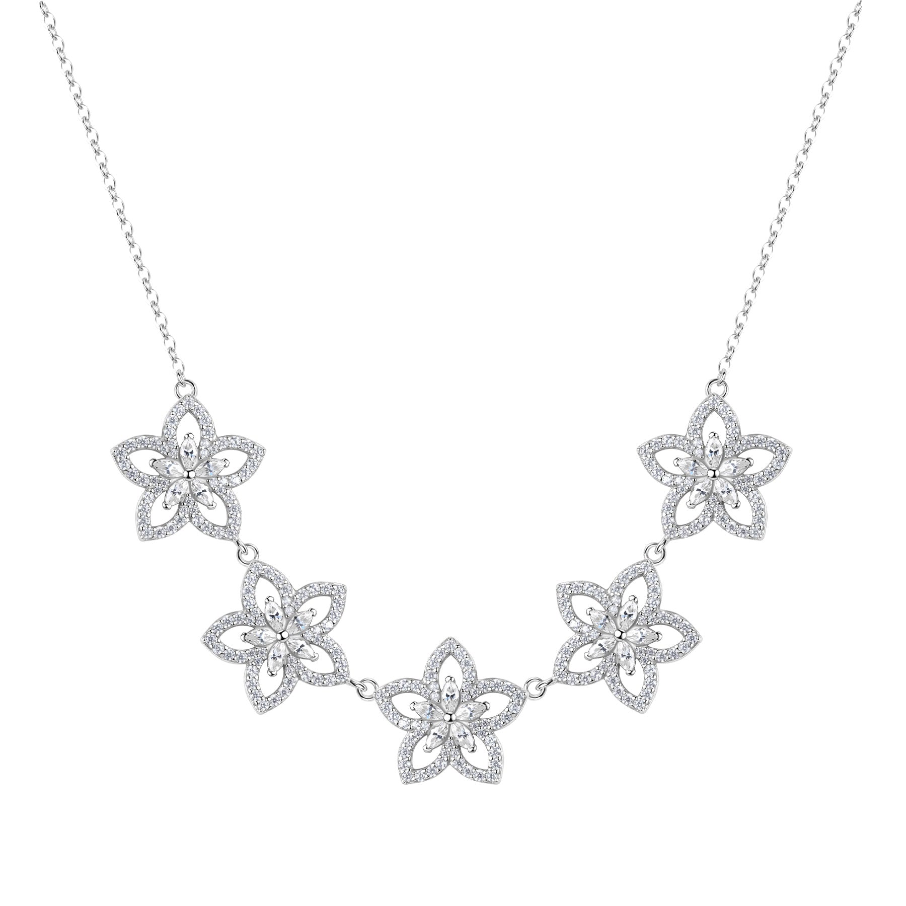 Rosato Gaia short necklace - Silver