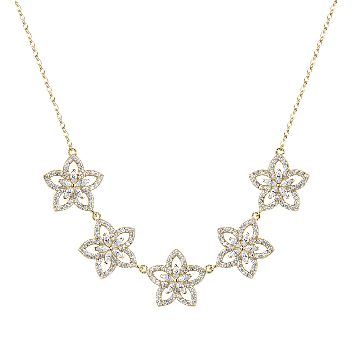 Rosato Gaia short necklace - Yellow Gold