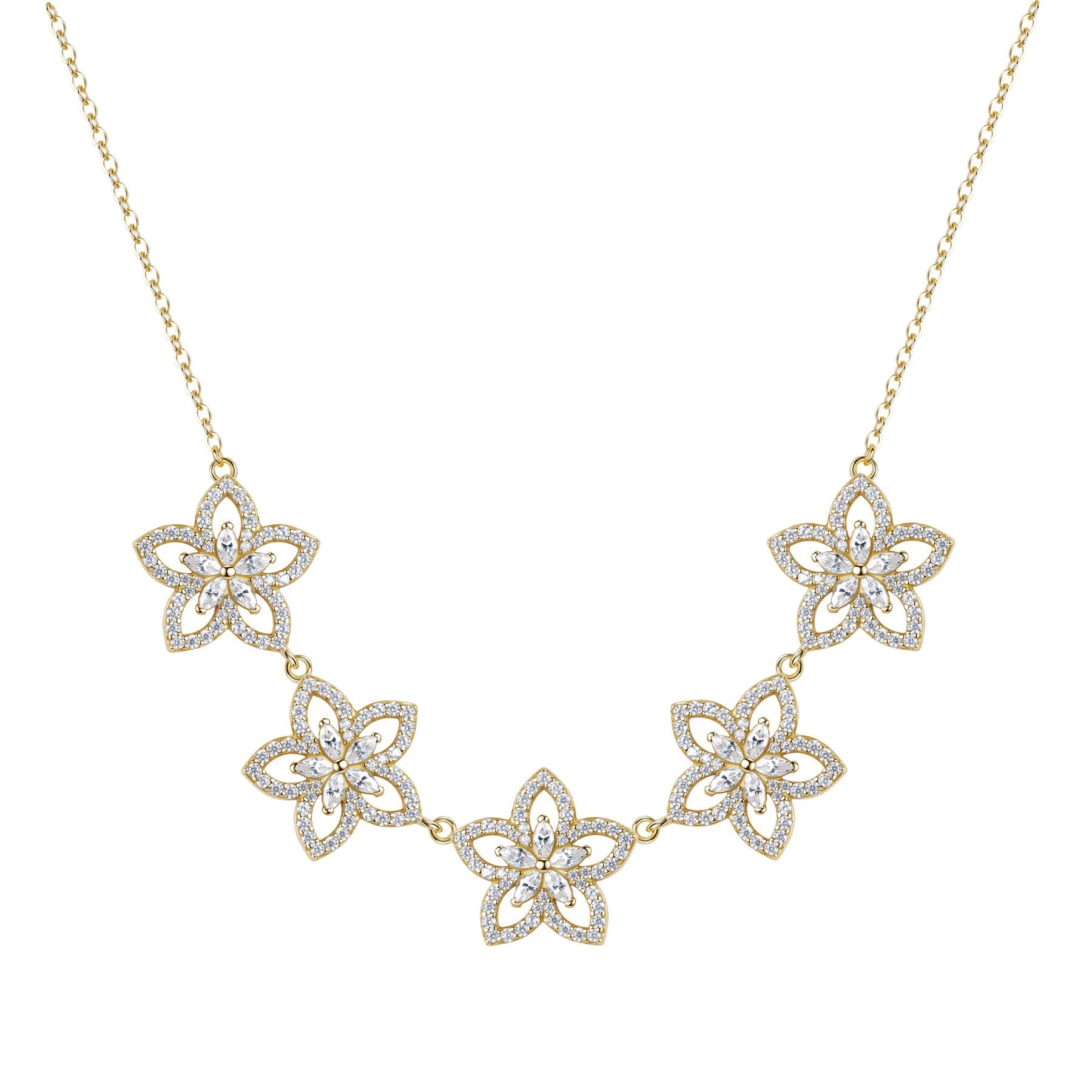 Rosato Gaia short necklace - Yellow Gold