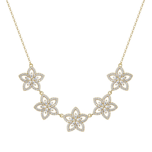 Rosato Gaia short necklace - Yellow Gold