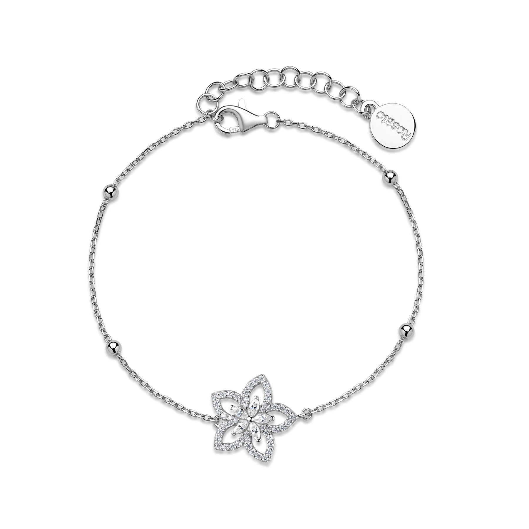 Rosato Gaia soft bracelet - Silver