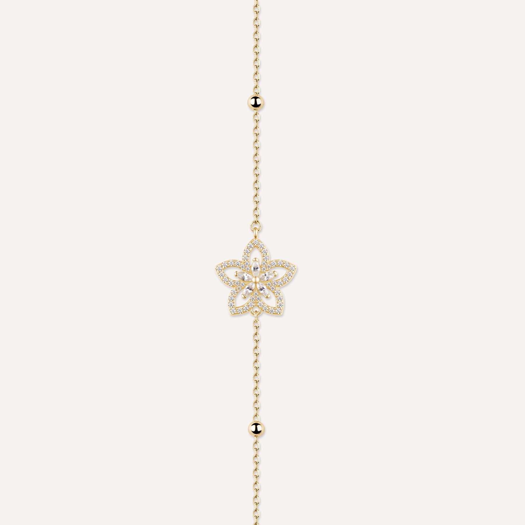 Rosato Gaia soft bracelet - Yellow Gold