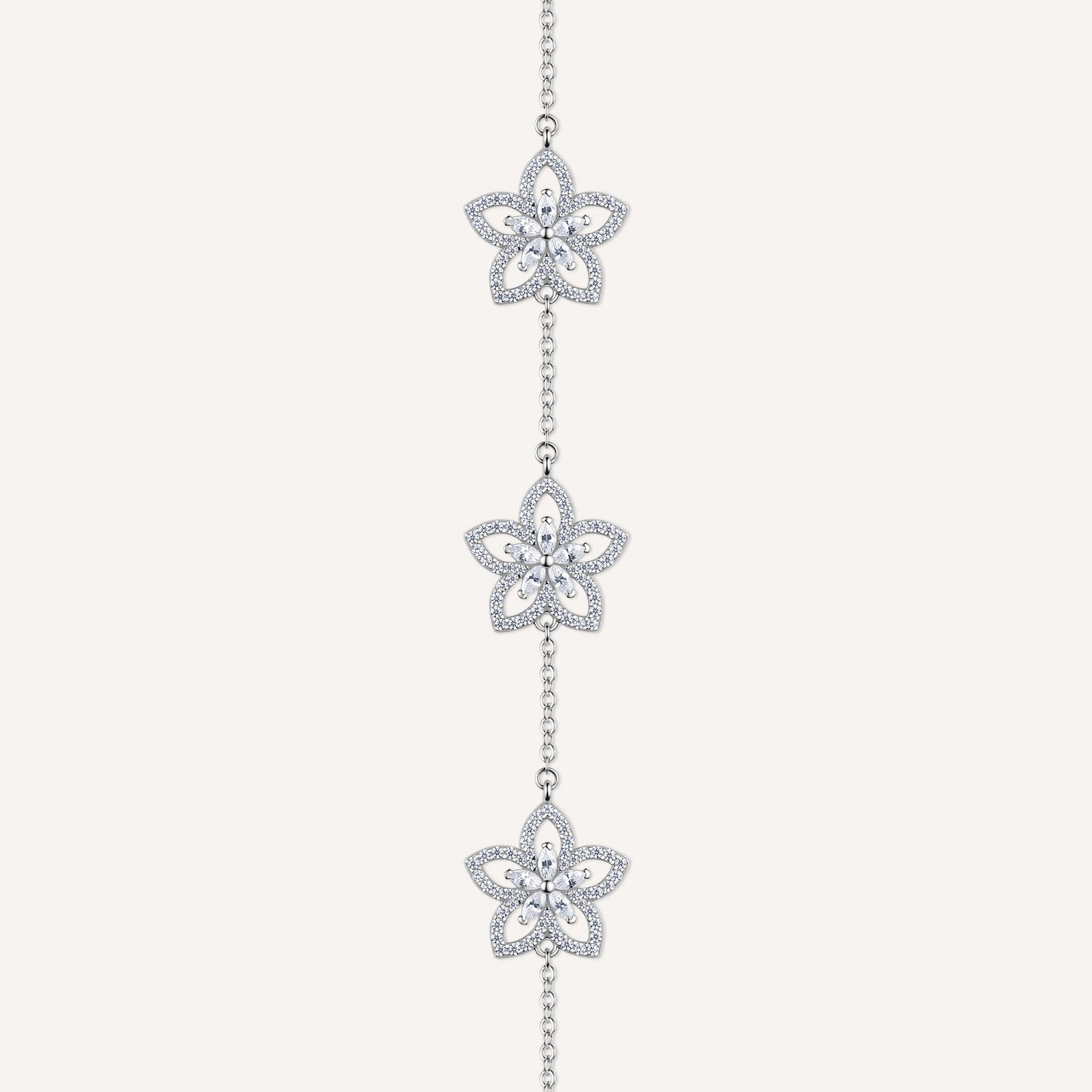 Rosato Gaia soft bracelet - Silver