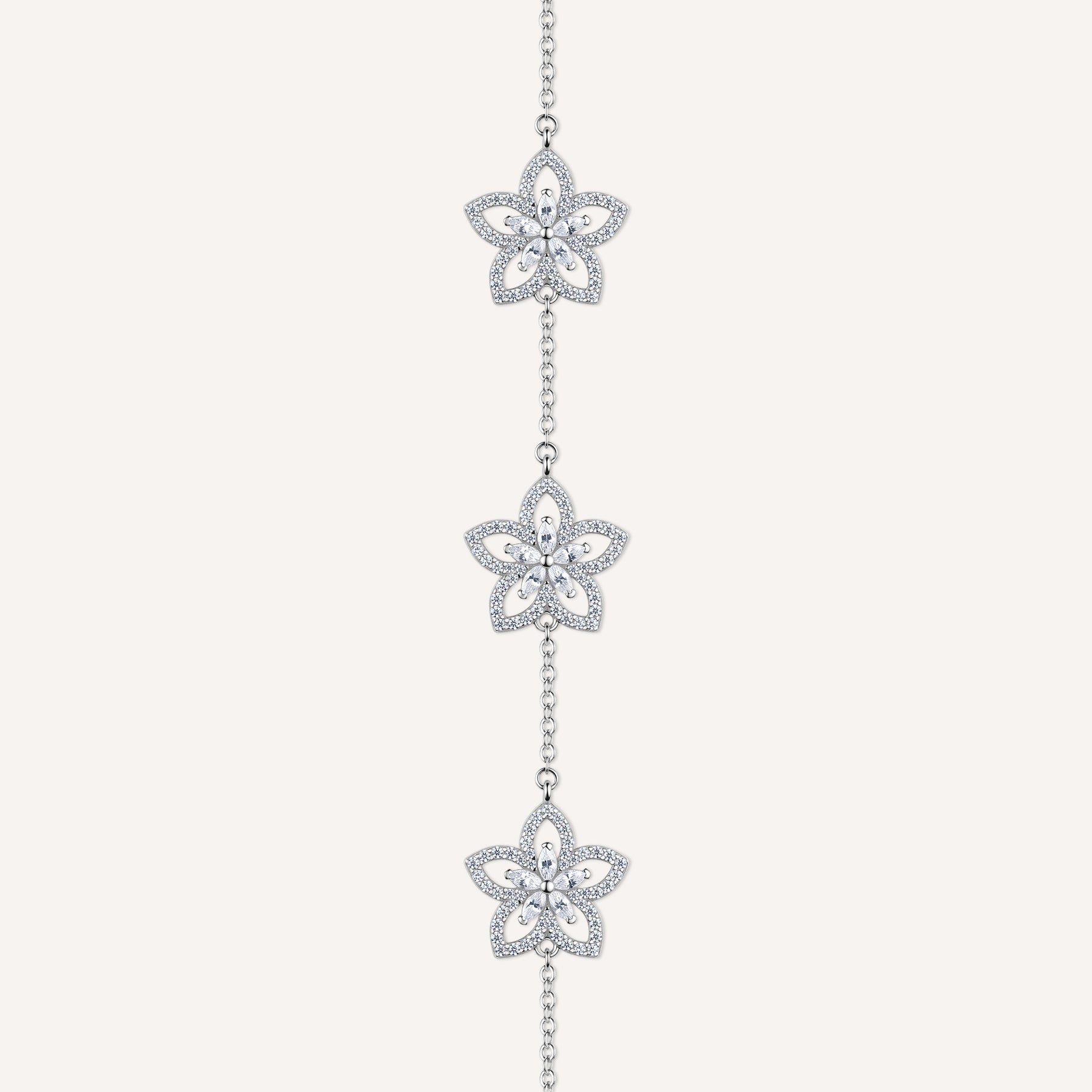 Rosato Gaia soft bracelet - Silver