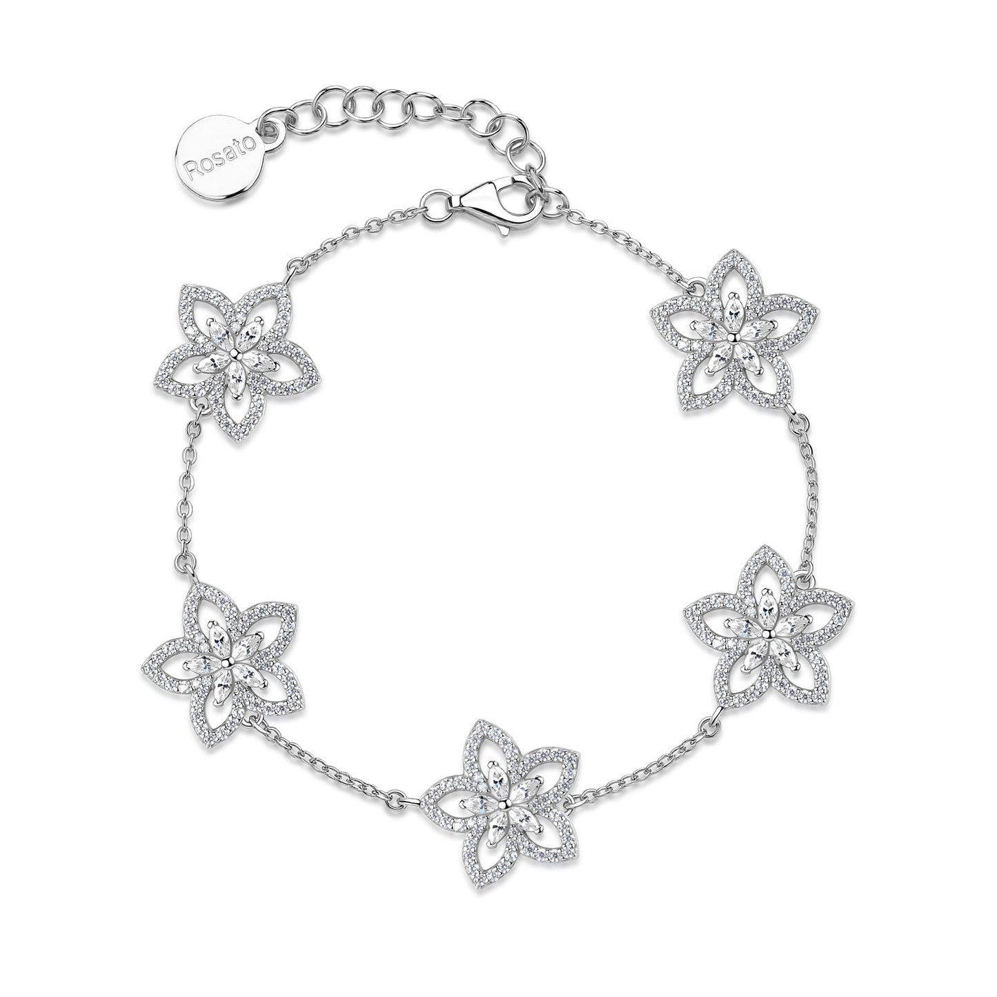 Rosato Gaia soft bracelet - Silver
