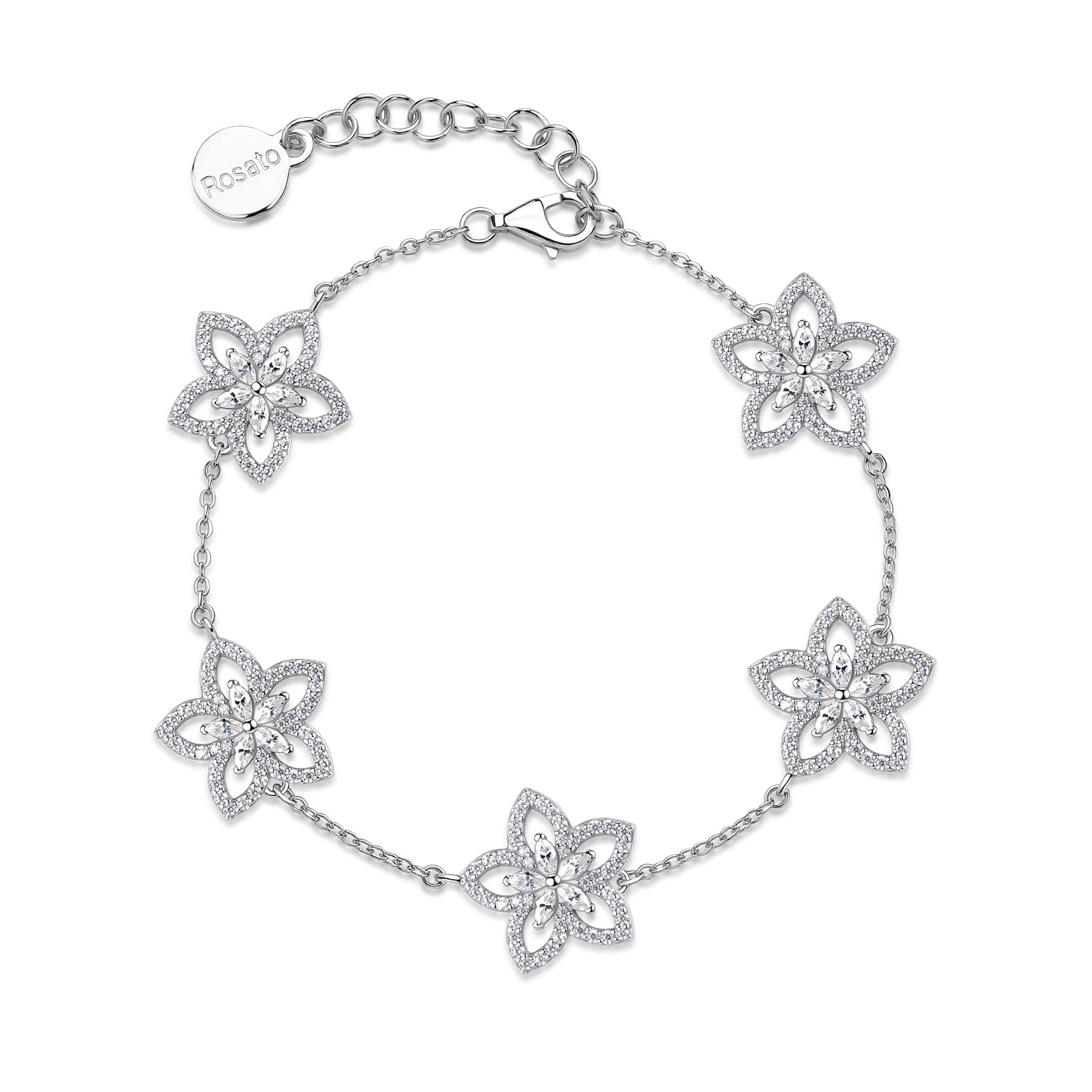 Rosato Gaia soft bracelet - Silver