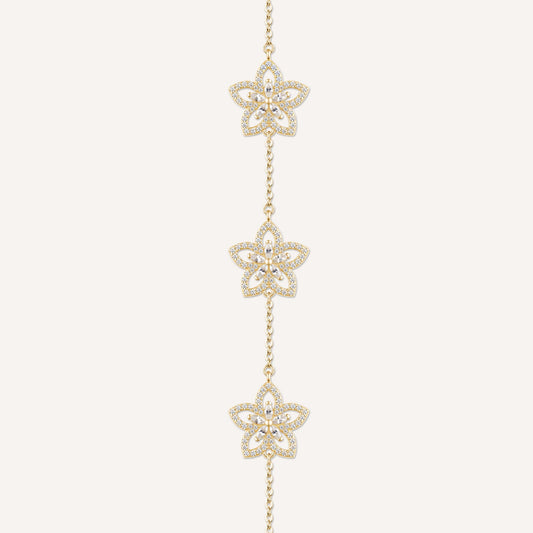 Rosato Gaia soft bracelet - Yellow Gold