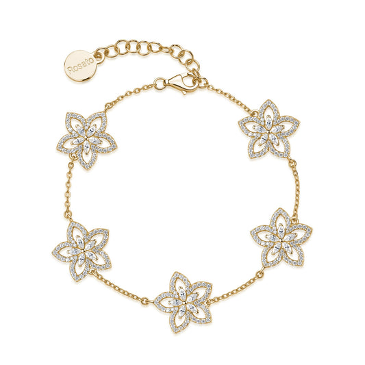 Rosato Gaia soft bracelet - Yellow Gold