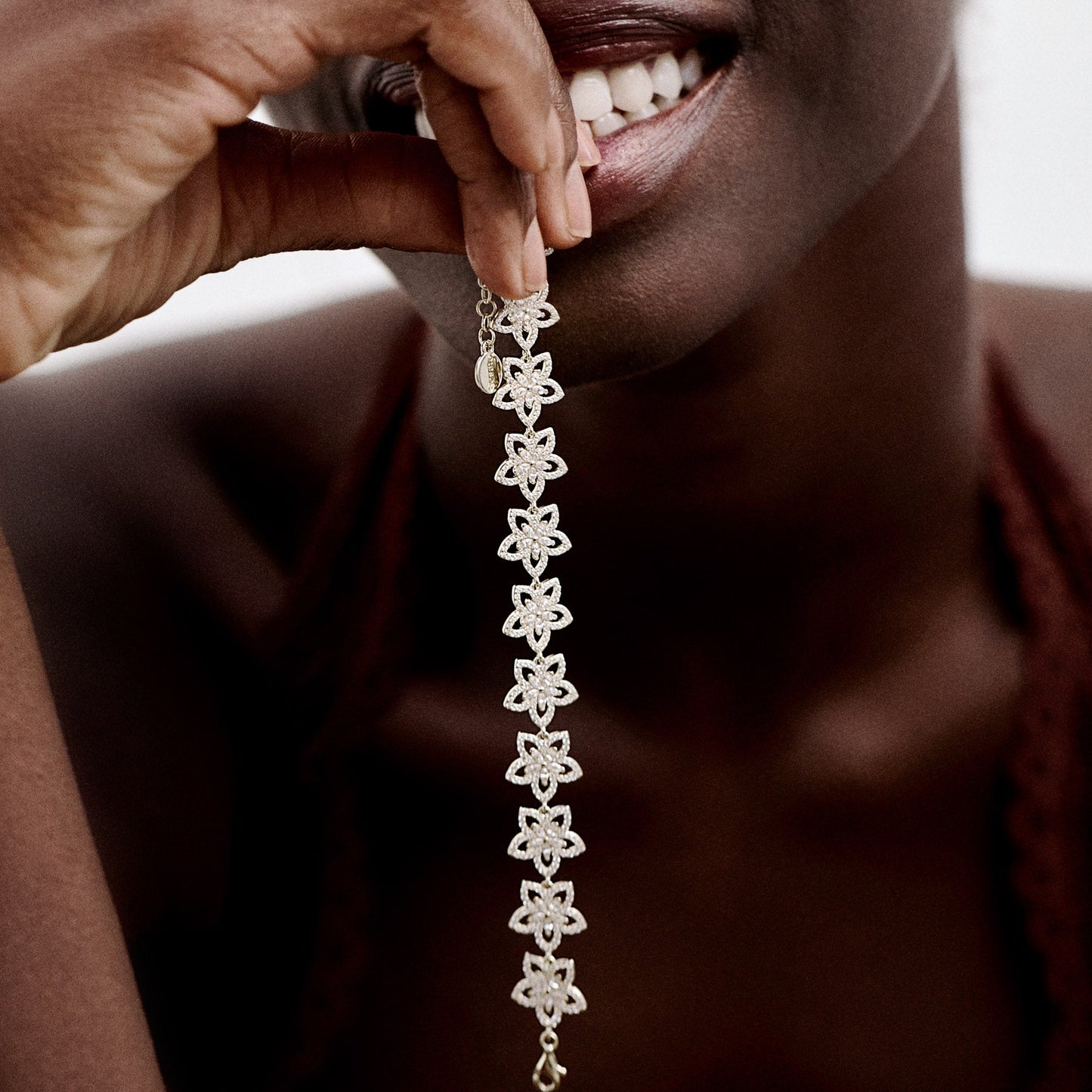 Rosato Gaia soft bracelet - Silver