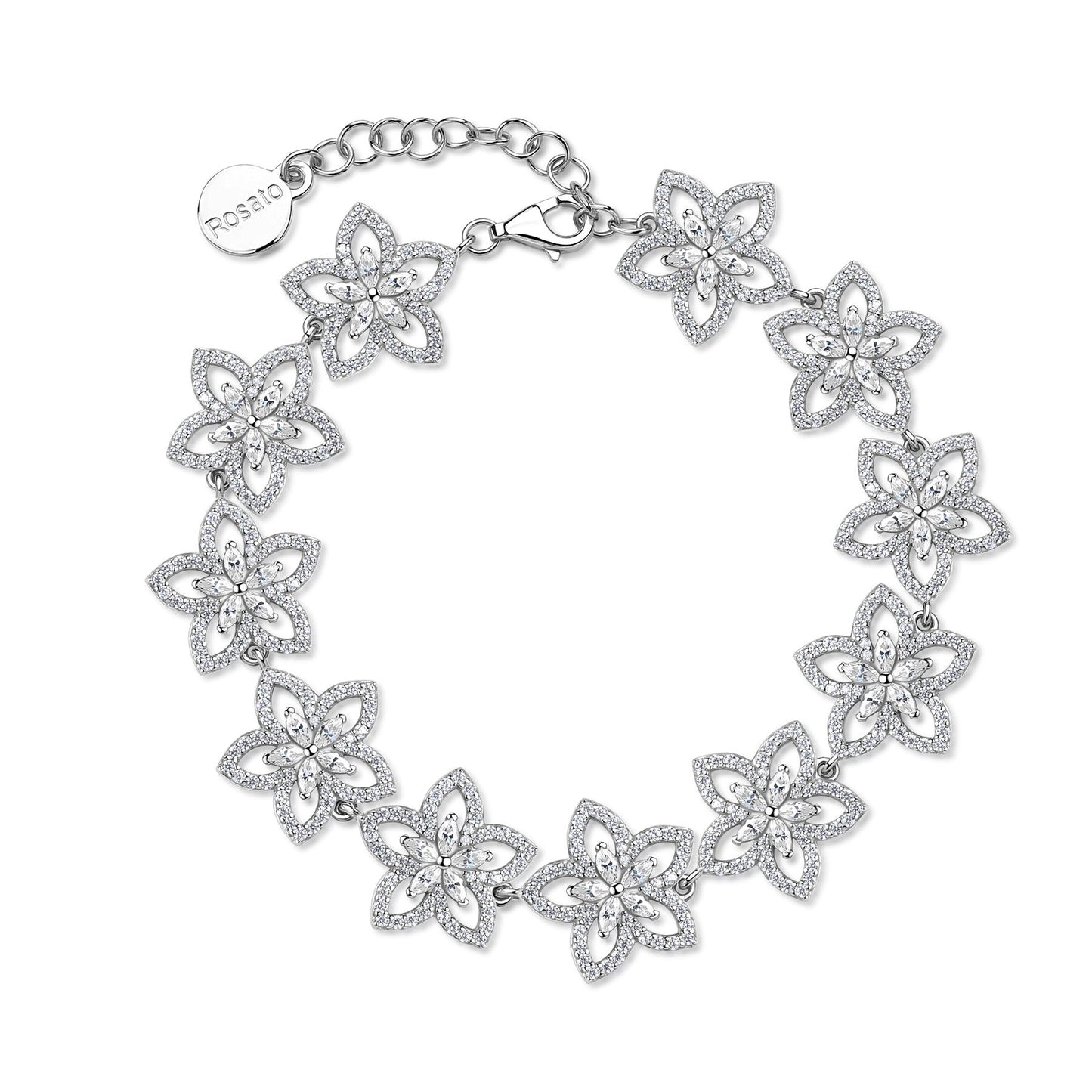 Rosato Gaia soft bracelet - Silver