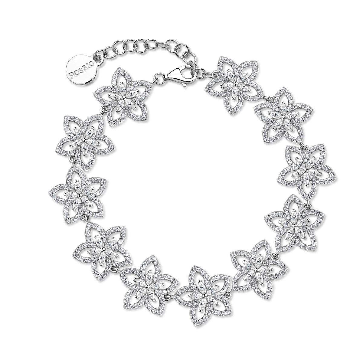 Rosato Gaia soft bracelet - Silver