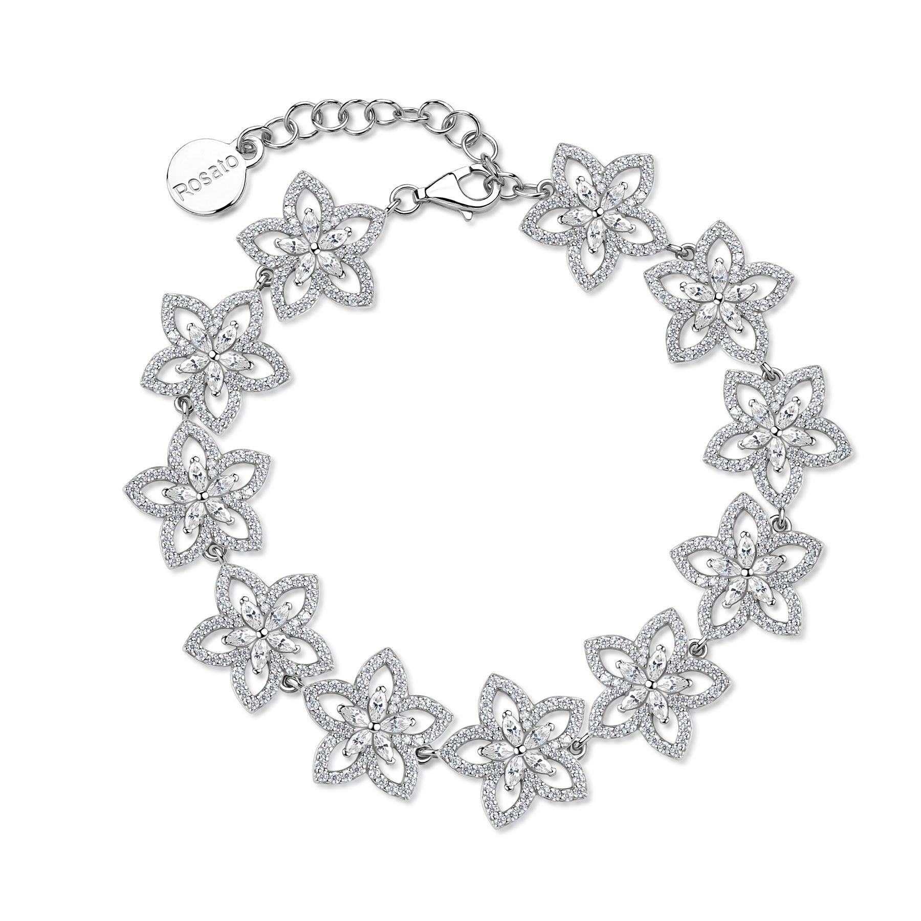 Rosato Gaia soft bracelet - Silver