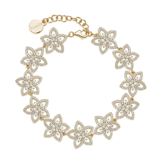Rosato Gaia soft bracelet - Yellow Gold