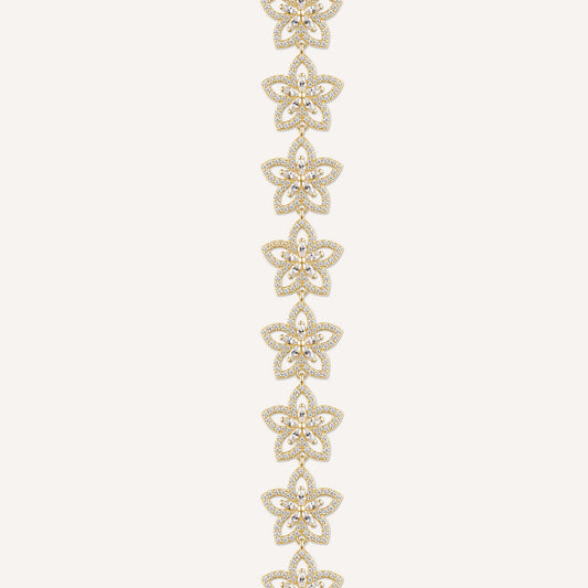 Rosato Gaia soft bracelet - Yellow Gold