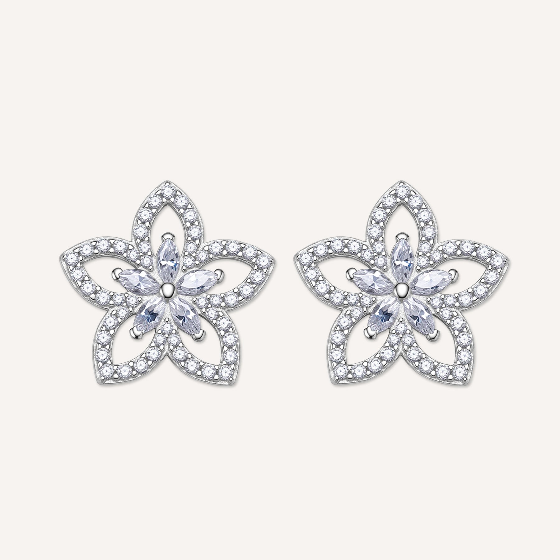 Rosato Gaia lobe earrings - Silver