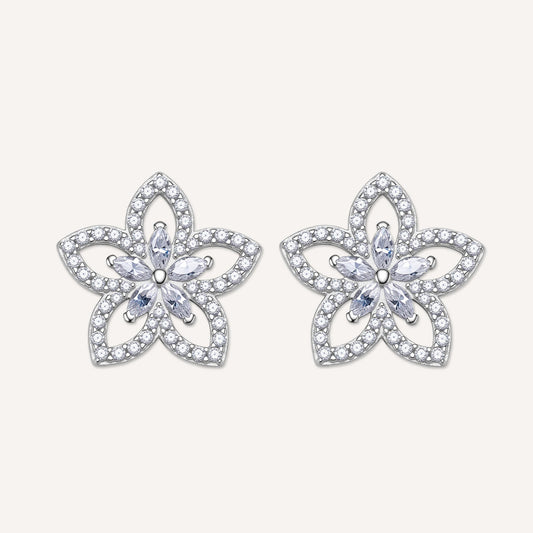Rosato Gaia lobe earrings - Silver