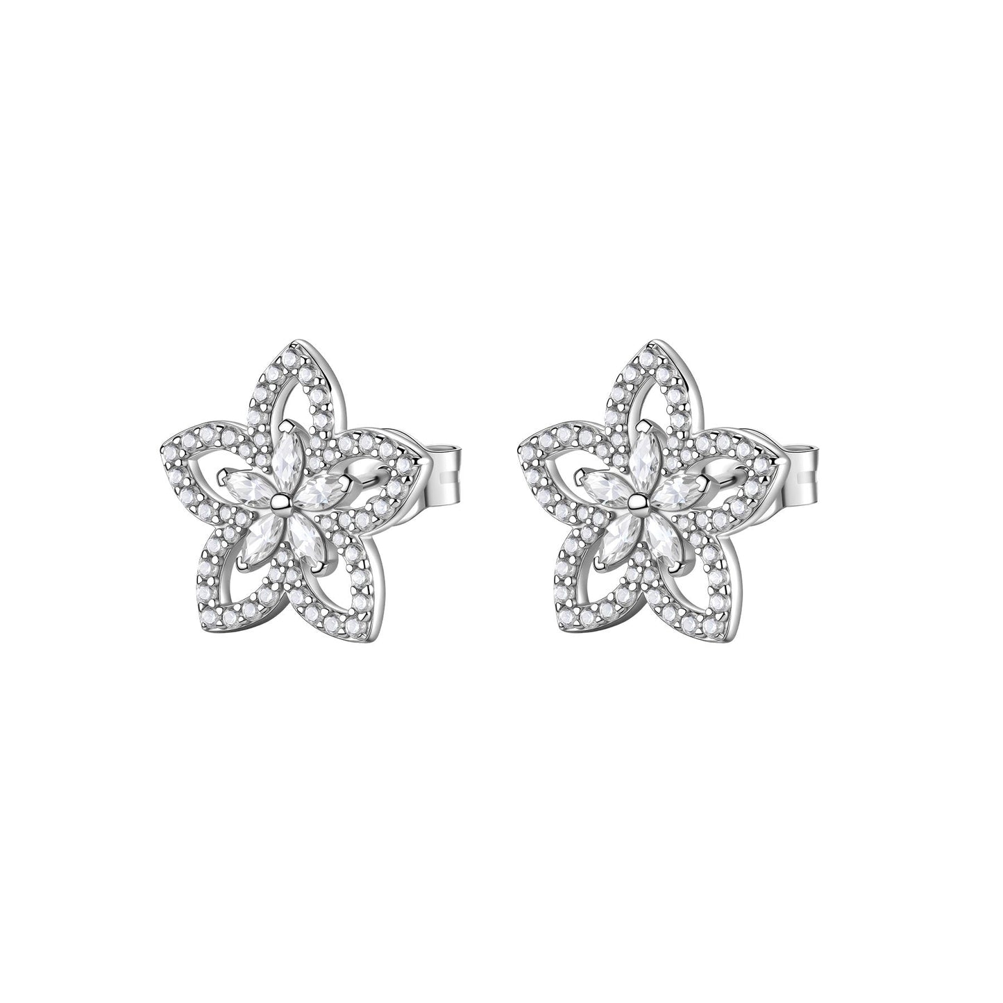 Rosato Gaia lobe earrings - Silver