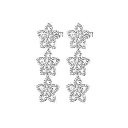 Rosato Gaia dangling earrings - Silver