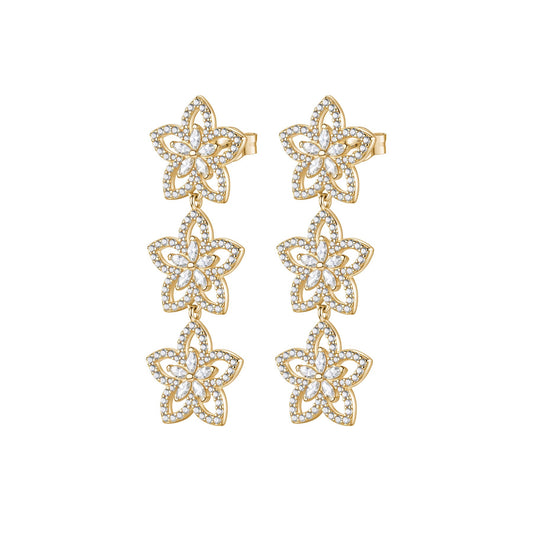 Rosato Gaia dangling earrings - Yellow Gold