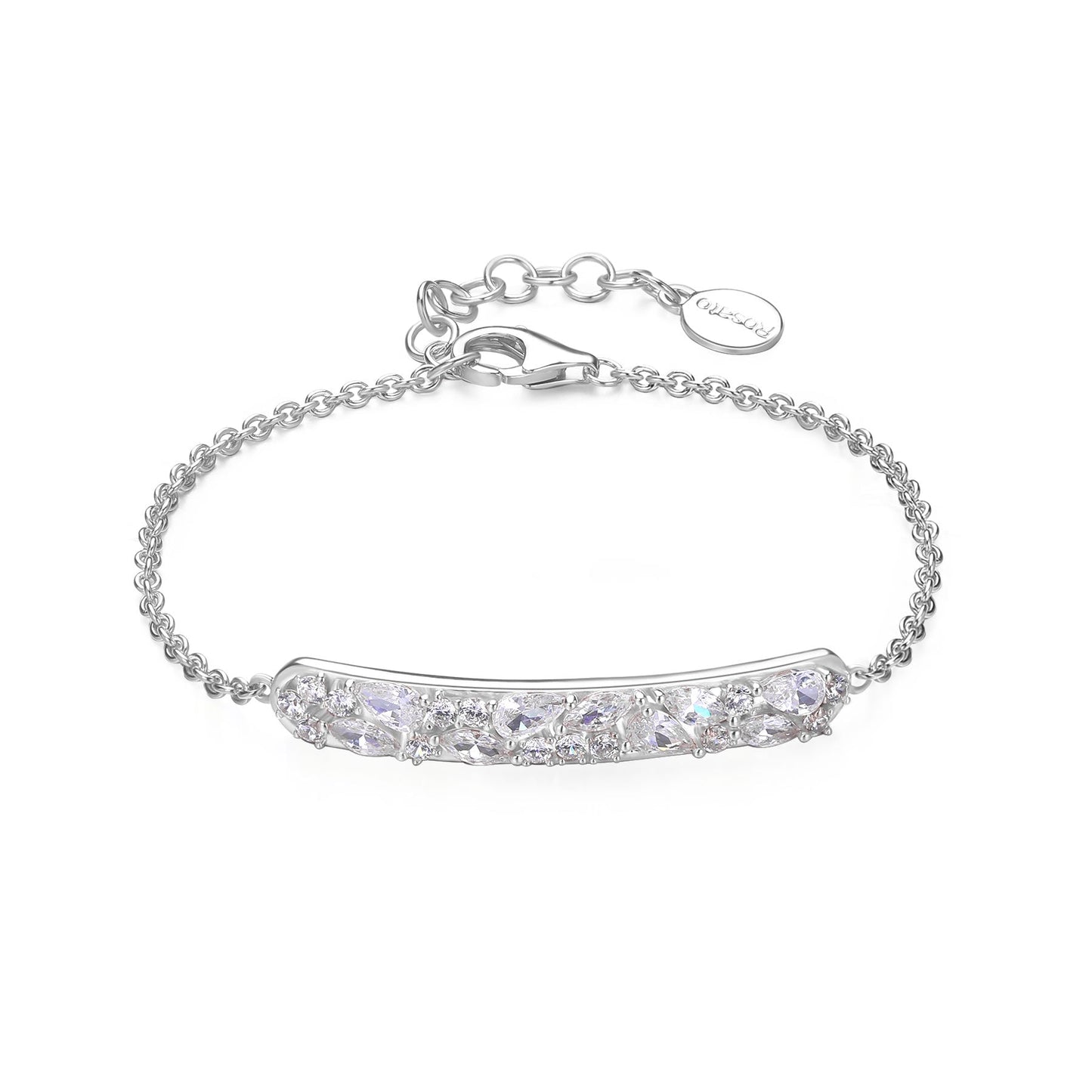 Rosato gemma Soft bracelet - Silver