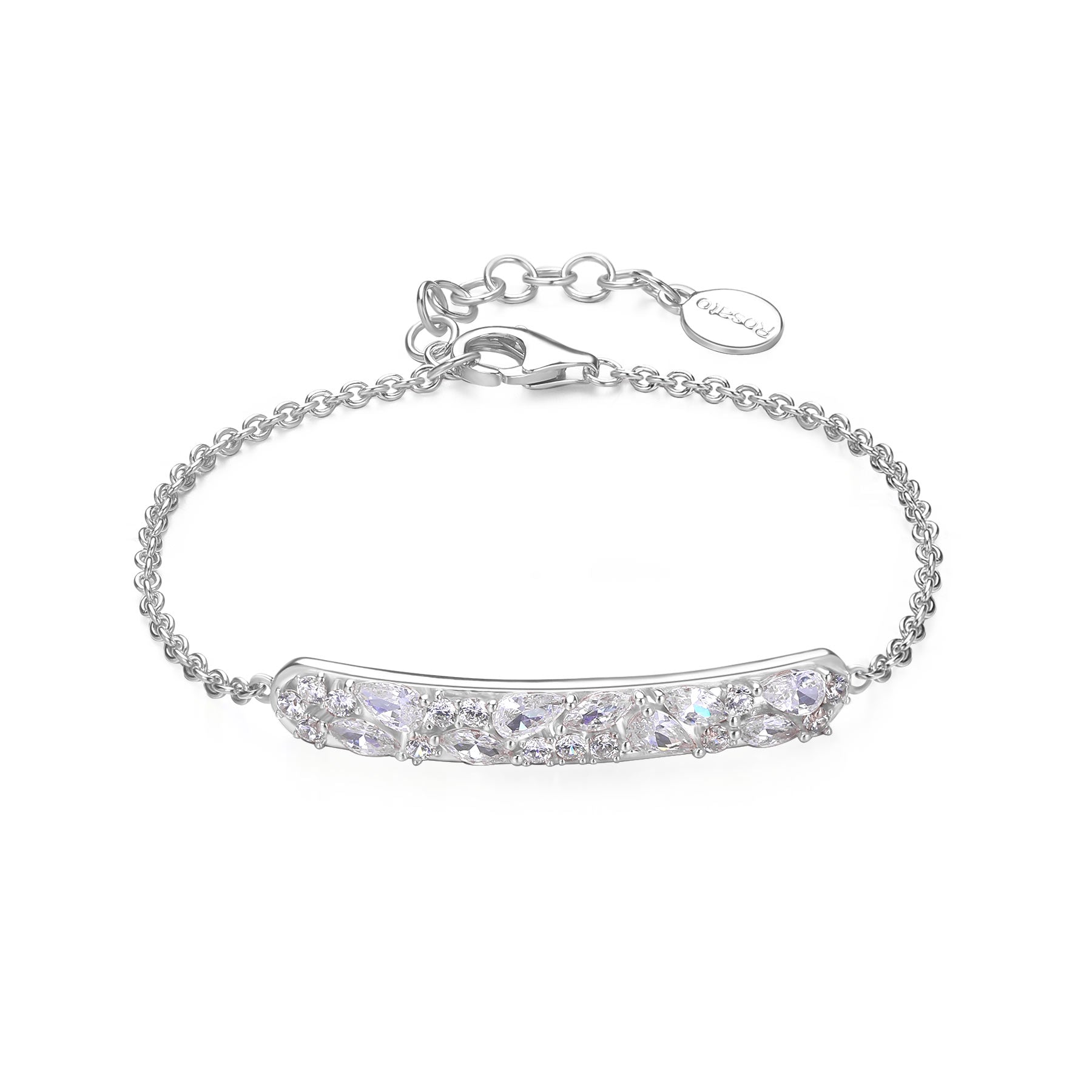 Rosato gemma Soft bracelet - Silver