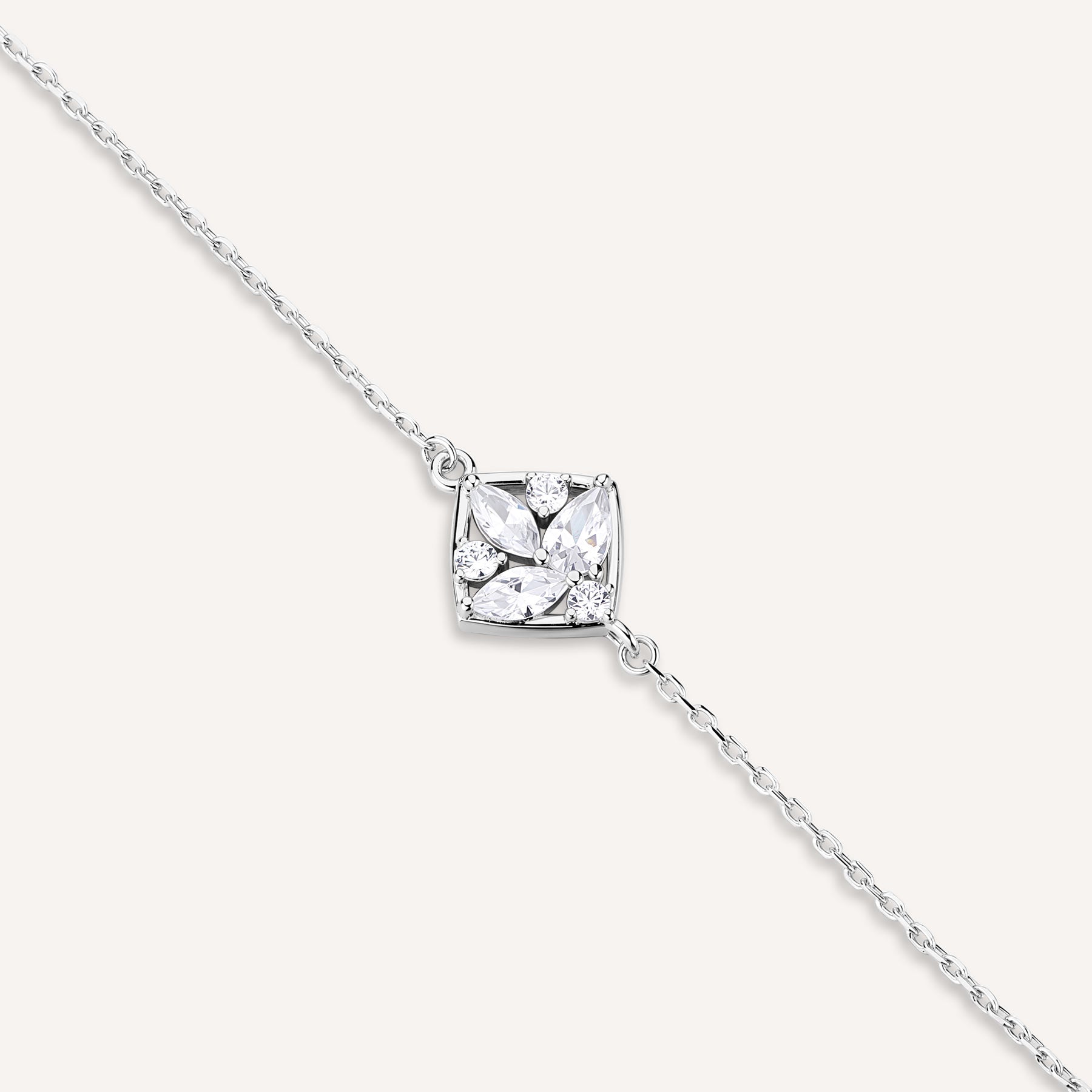 Rosato gemma Soft bracelet - Silver