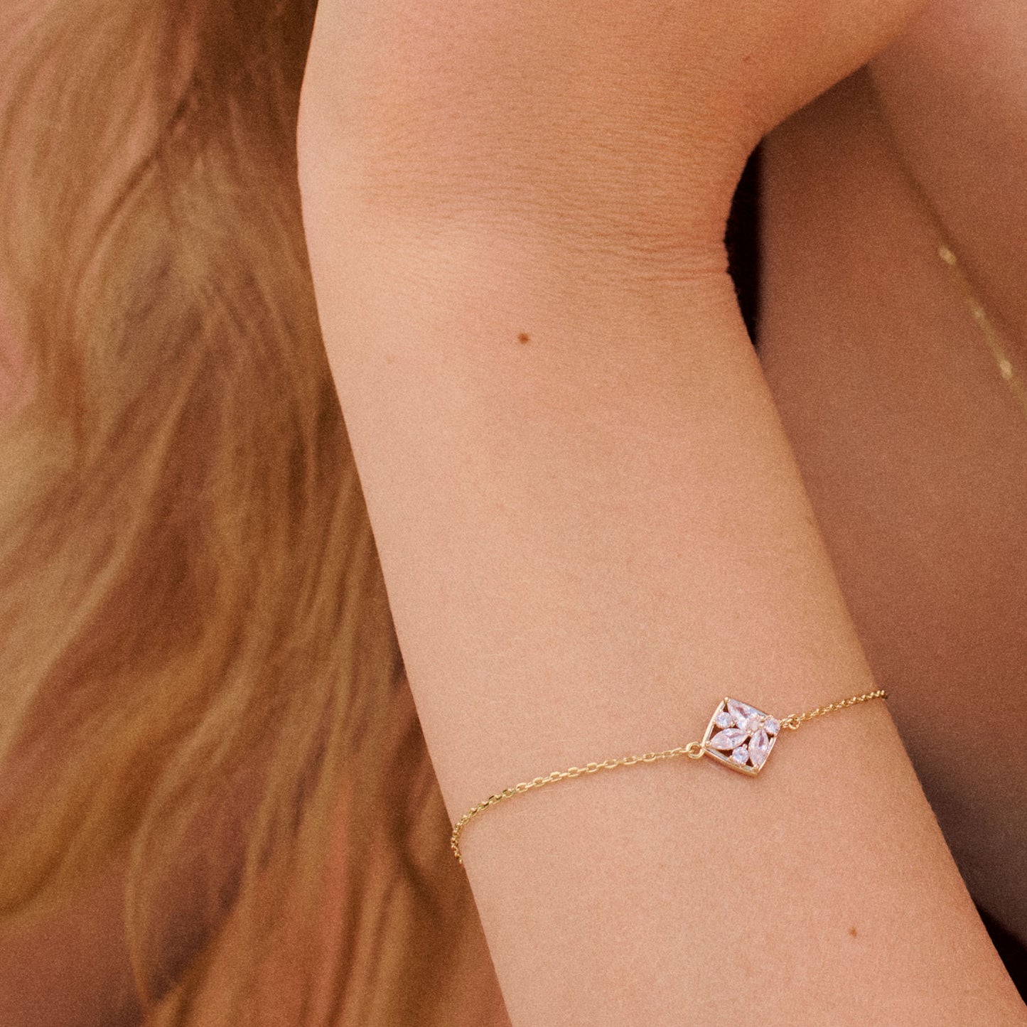 Rosato gemma Soft bracelet - Yellow Gold