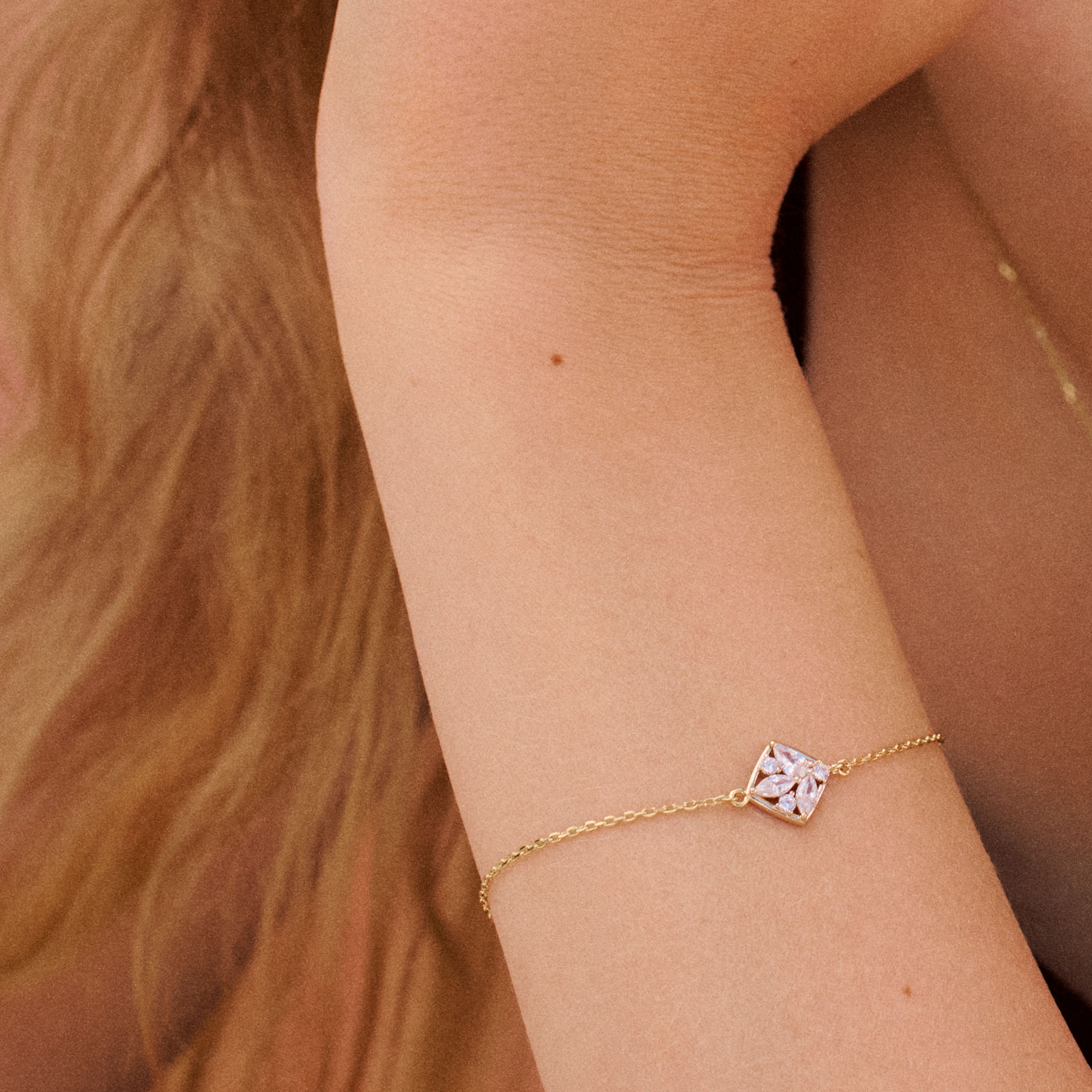 Rosato gemma Soft bracelet - Yellow Gold