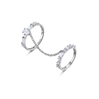 Rosato gemma double ring