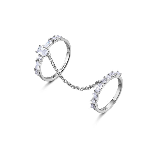 Rosato gemma double ring