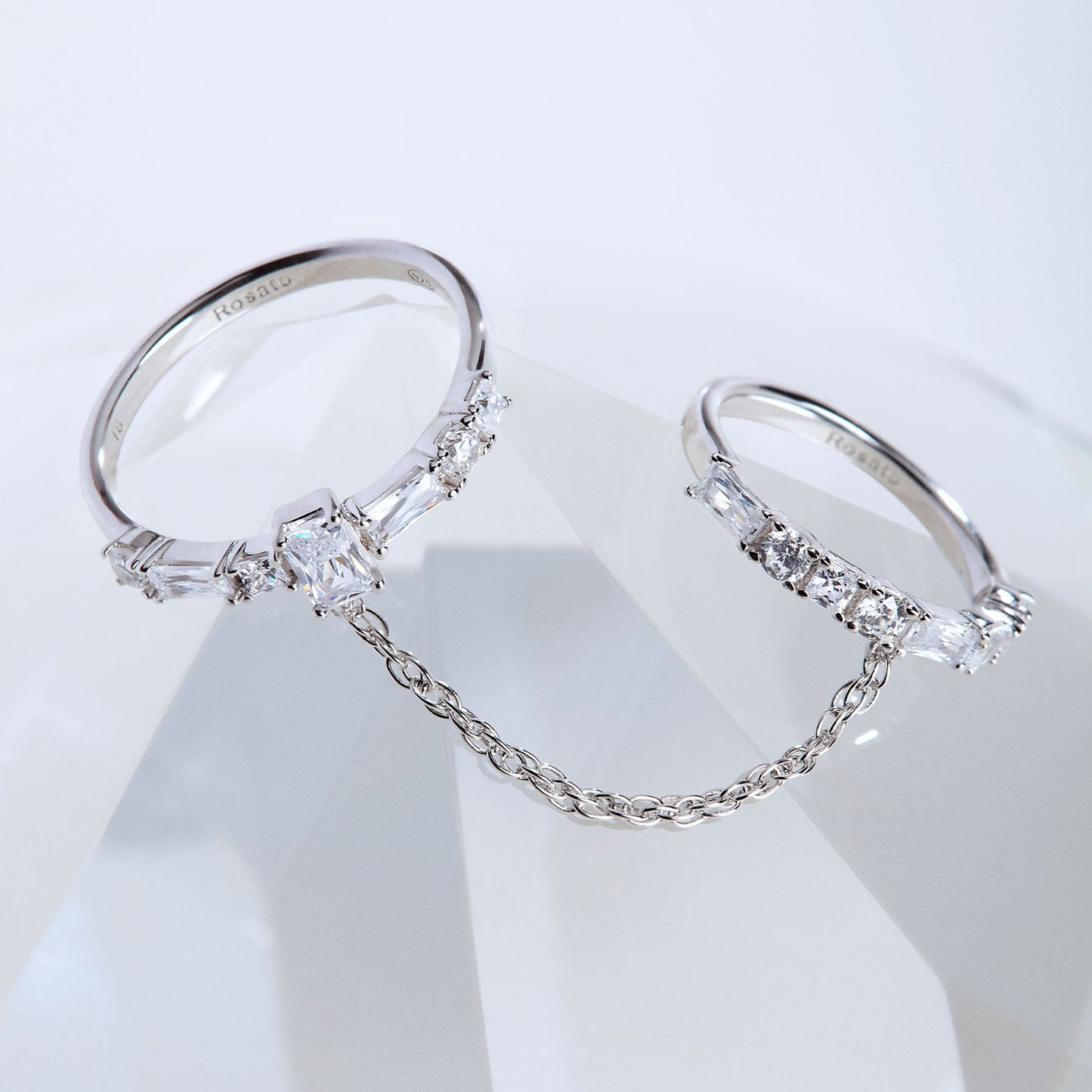 Rosato gemma double ring