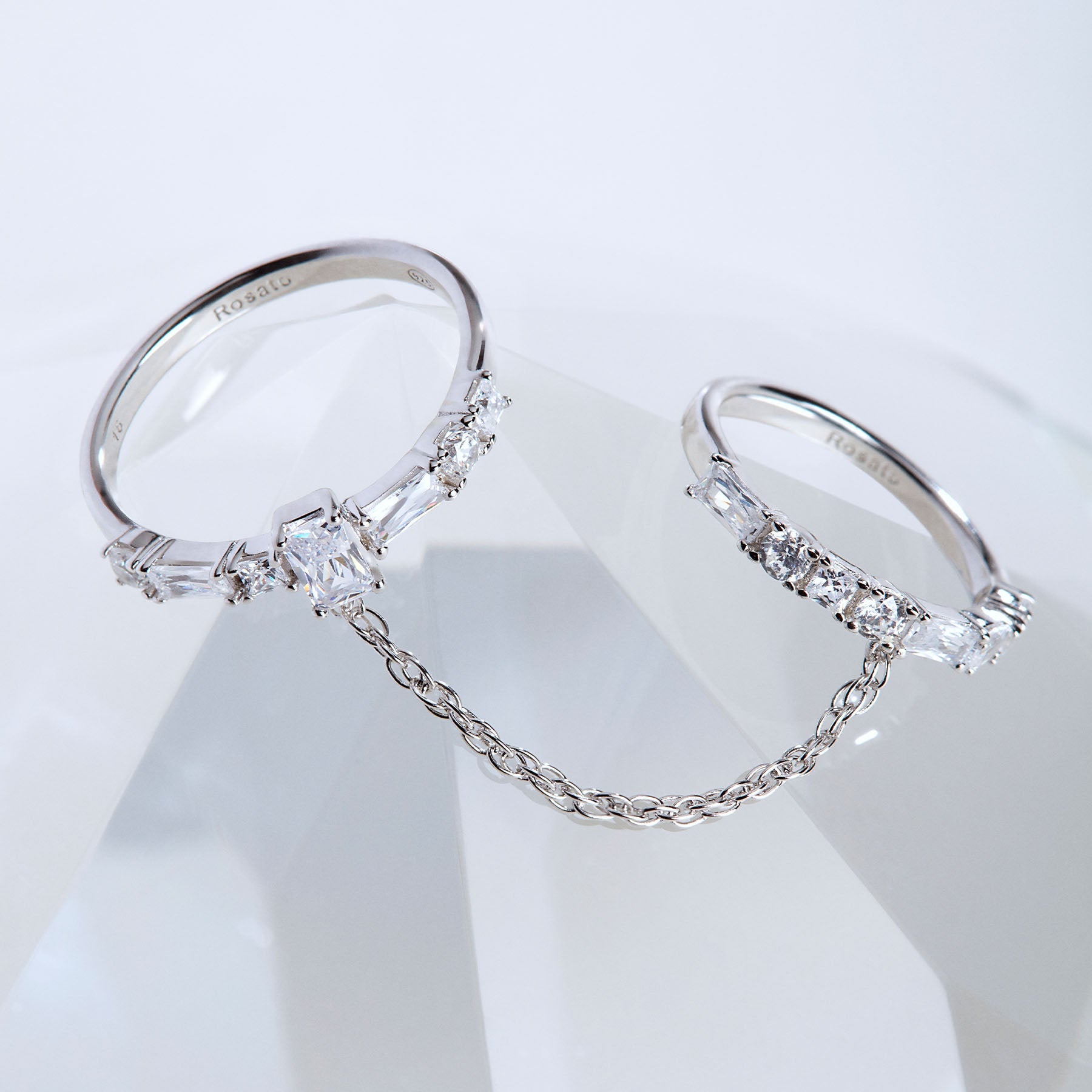 Rosato gemma double ring
