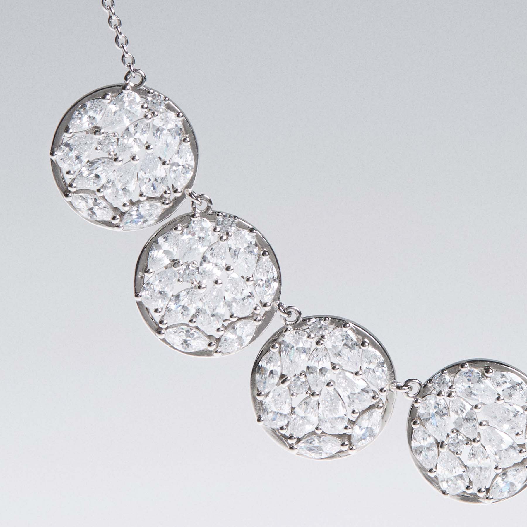 Rosato gemma Short necklace - Silver